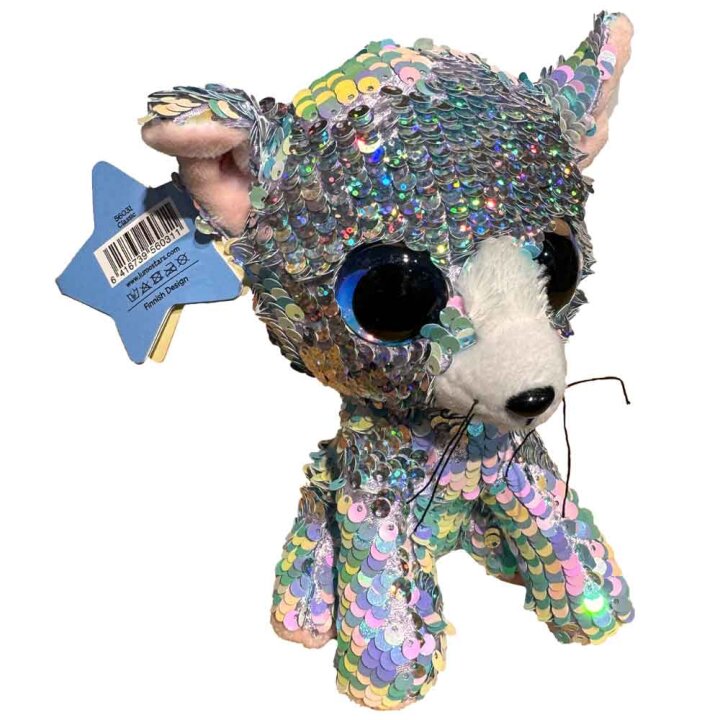 MAČIĆ SEQUIN LUMO BLING 18 X 15 CM