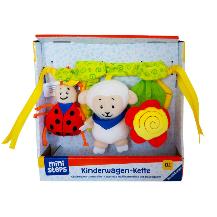 PLIŠANE IGRAČKE ZA KOLICA - MINI STEPS U KUTIJI 21x21x5 cm - RAVENSBURGER