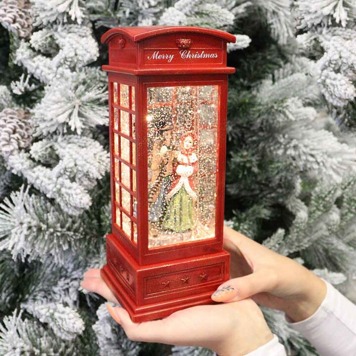 TELEFONSKA GOVORNICA SNJEŽNA S DAMOM I GOSPODINOM - MERRY CHRISTMAS