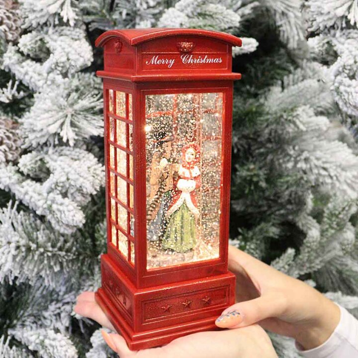 TELEFONSKA GOVORNICA SNJEŽNA S DAMOM I GOSPODINOM - MERRY CHRISTMAS