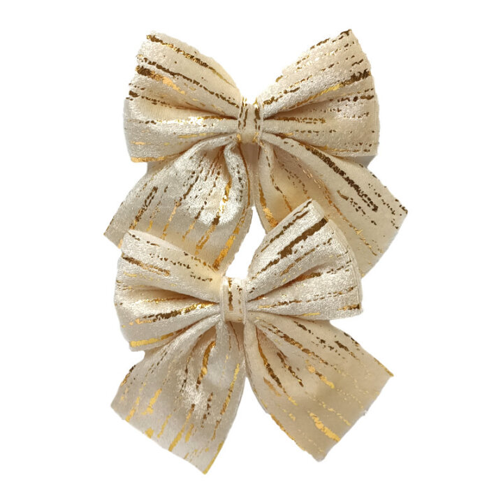 MAŠNA DEKORATIVNA ZLATNA S GLITERIMA 2/1 12x14 CM