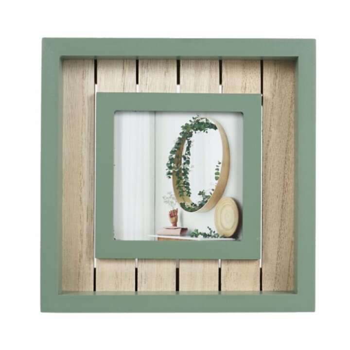 OKVIR ZA SLIKU 18,5 x 18,5 CM ZA SLIKU 10 x 10 CM - NATUR