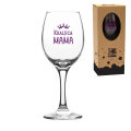 ČAŠA ZA VINO S TISKOM 370 ml 