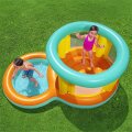 BESTWAY JUMPTOPIA IGRAONICA S BAZENOM NA NAPUHAVANJE 70 L / 239x142x102 cm