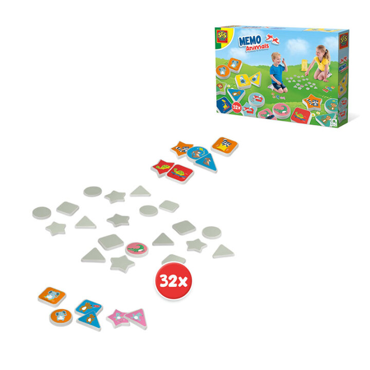 MEMO ANIMALS IGRA - CREATIVE SET - U KUTIJI 30x20x4 cm