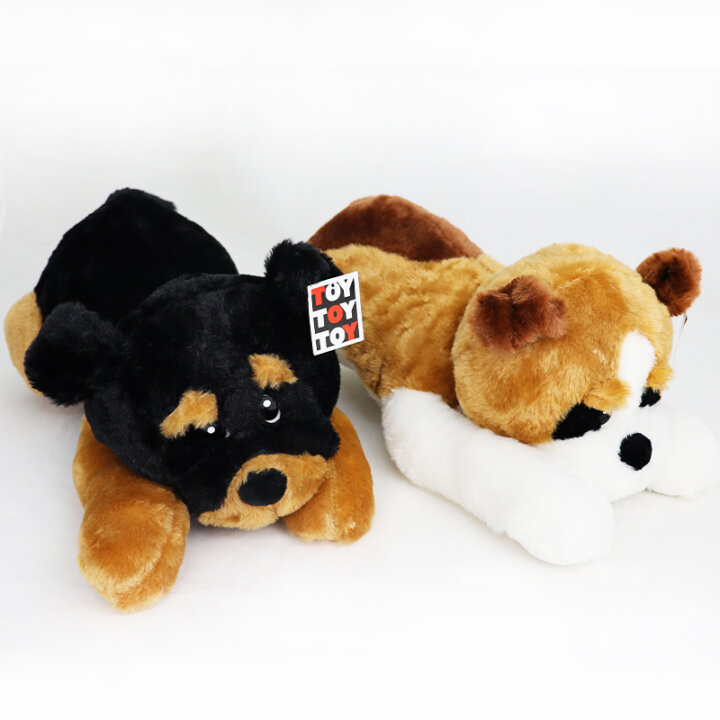 PAS PLIŠANI 44 cm - VEDES - SORT BOJE