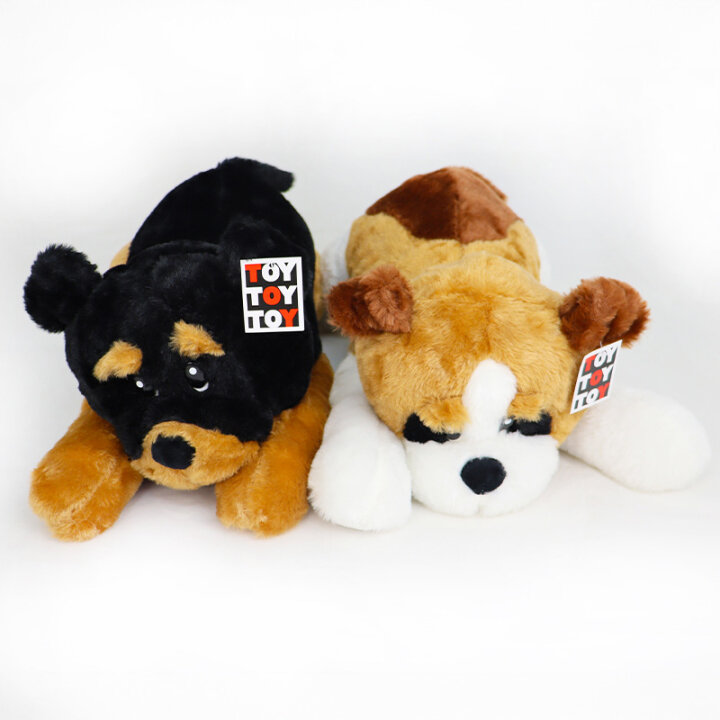 PAS PLIŠANI 44 cm - VEDES - SORT BOJE