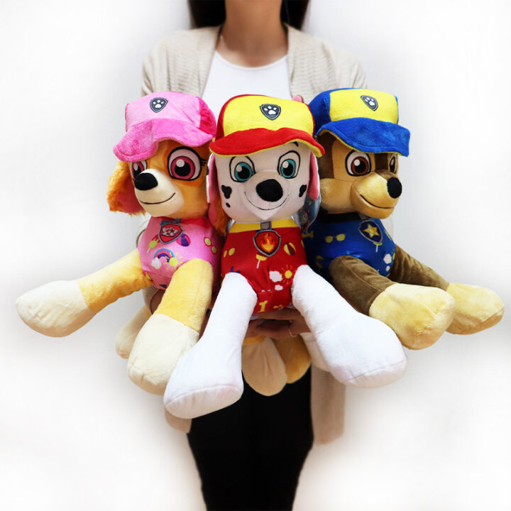 PAW PATROL PSIĆ PLIŠANI 50 cm - SORT