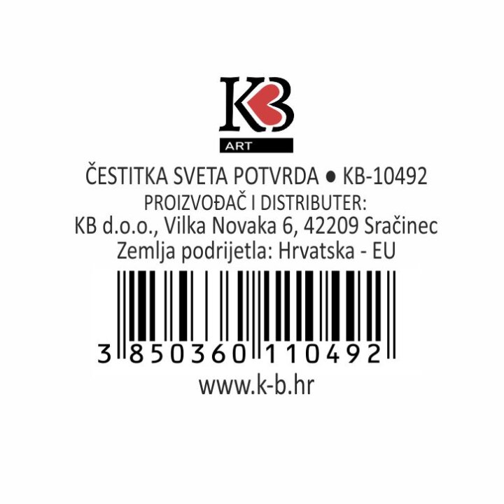 ČESTITKA ZA SVETU POTVRDU