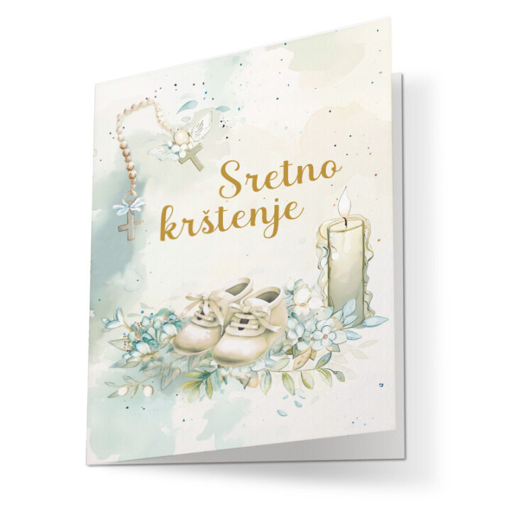 ČESTITKA - SRETNO KRŠTENJE