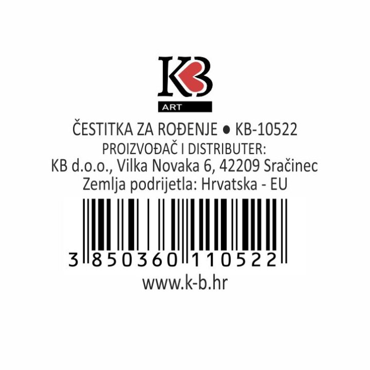 ČESTITKA - DOBRODOŠAO MALENI