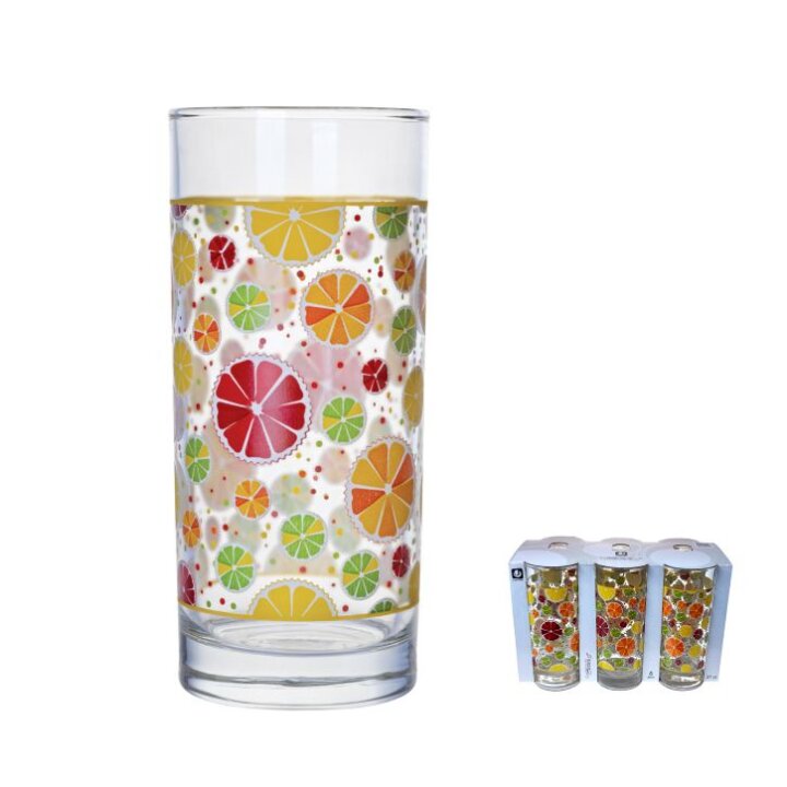 ČAŠE CLASSICO STAKLENE 270 mL 6/1 - LEMONADE