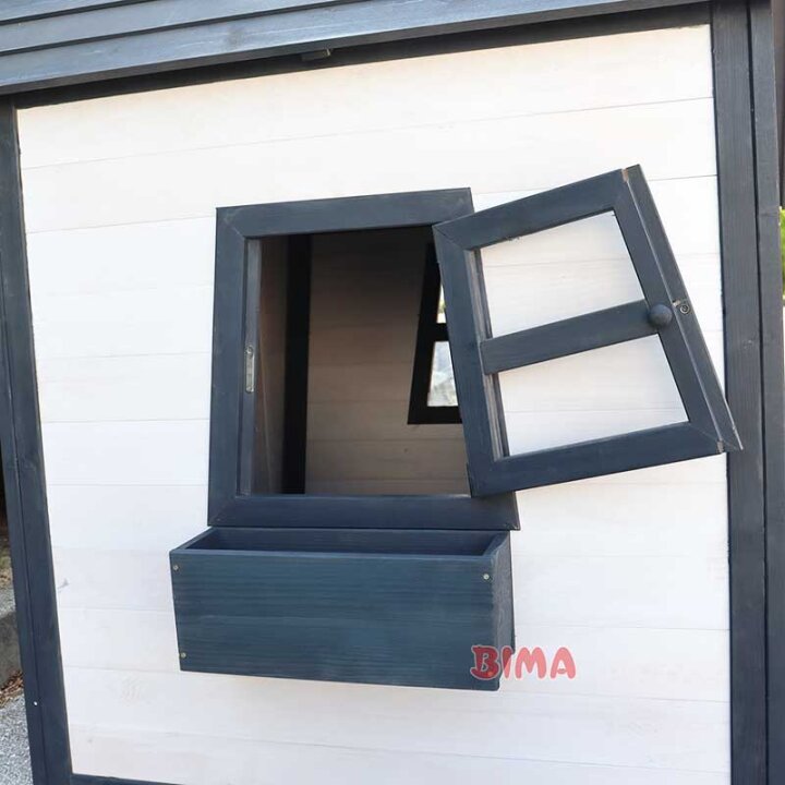 DRVENA KUĆICA ZA IGRU NILA 127 x 133 x 159 CM