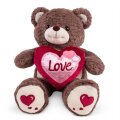 MEDO PLIŠANI SMEĐI SA SRCEM LOVE 40 cm