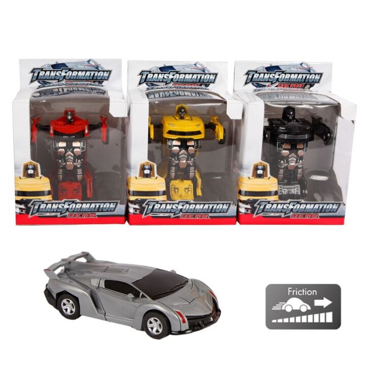 ROBOT-AUTO TRANSFORMACIJSKI 14 cm - SORT
