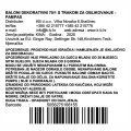 BALONI DEKORATIVNI 70/1 S TRAKOM ZA OBLIKOVANJE - PAMPAS