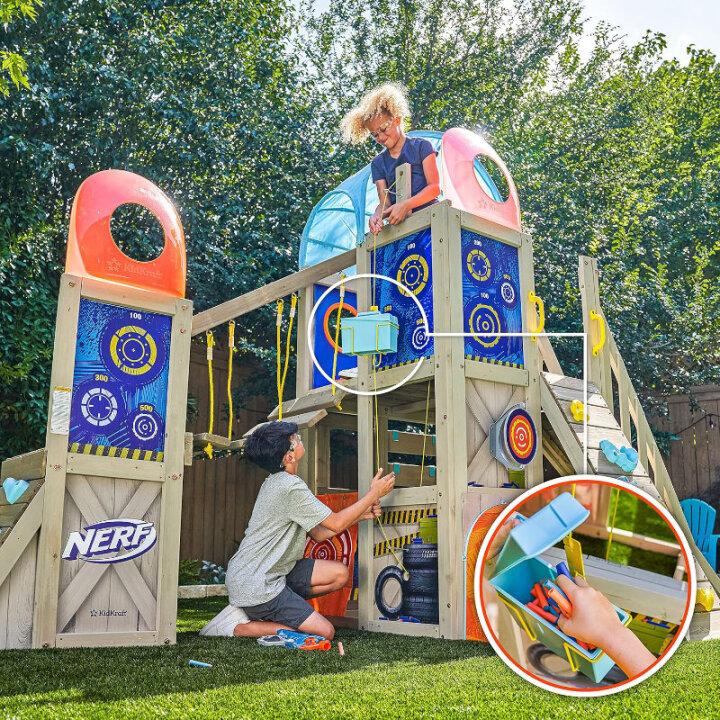 KINDERKRAFT NERF BATTLE FORT DJEČJE IGRALIŠTE