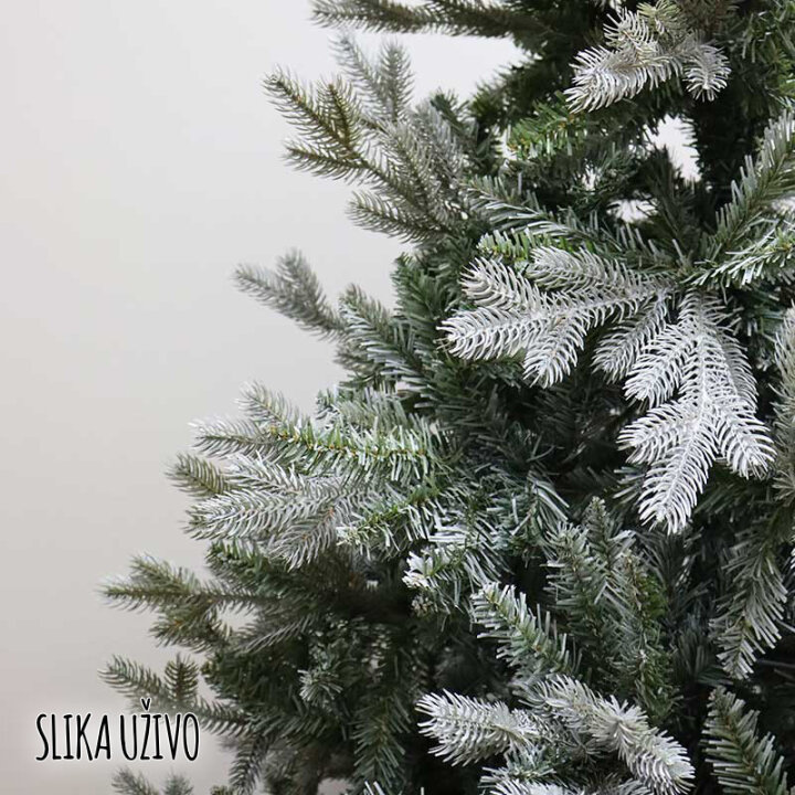 BOŽIĆNO DRVCE NORDICA S METALNIM STALKOM 240 cm