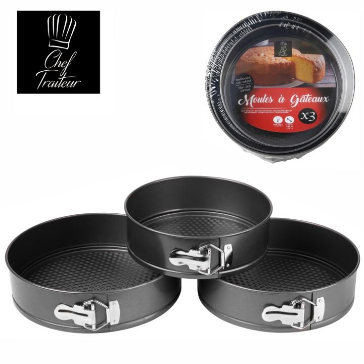 KALUPI ZA TORTU 3/1 OKRUGLI - 22 / 24 / 26 cm