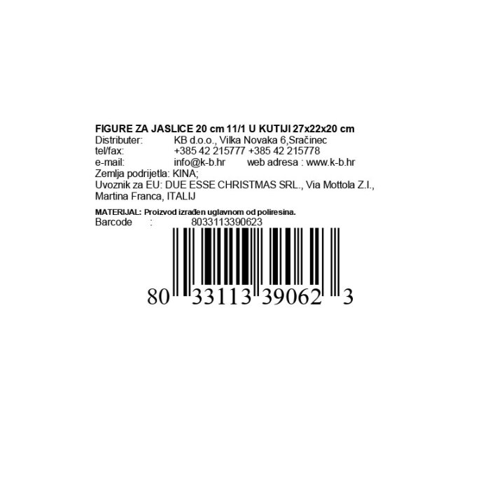 FIGURE ZA JASLICE 20 CM 11/1