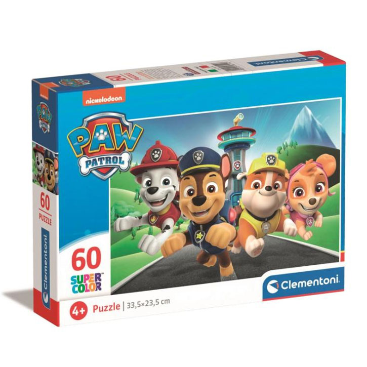 PUZZLE PAW PATROL SUPERCOLOR 60 KOSOV - CLEMENTONI