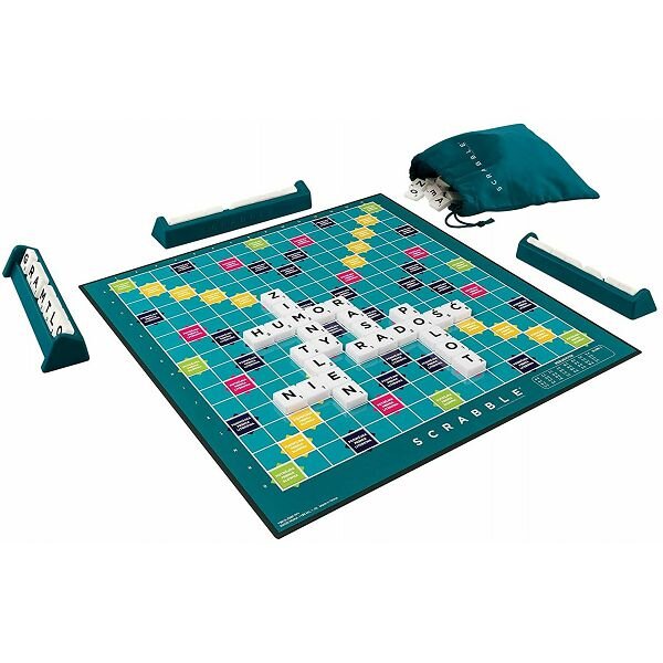 SCRABBLE IGRA RIJEČI 36,5x26,5 CM - HRVATSKI - MATTEL