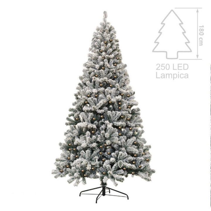 BOŽIĆNO DRVCE SA 250 LED LAMPICA MOUNT EVANS 180 CM