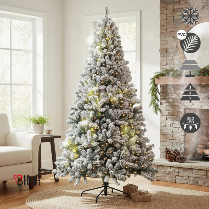 BOŽIĆNO DRVCE SA 350 LED LAMPICA MOUNT EVANS 210 CM