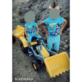 TRAKTOR NA PEDALE + UTOVARIVAČ 45x110x52 CM