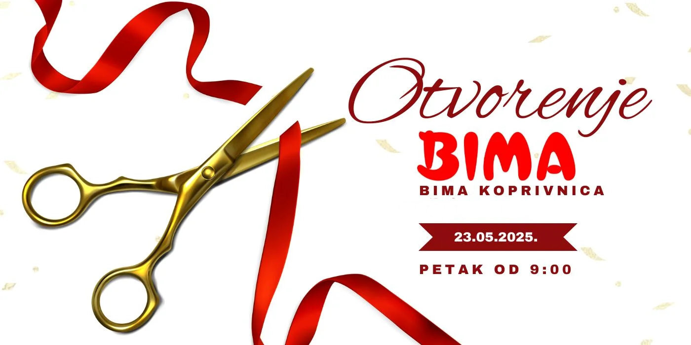 Otvorenje nove, veće i još ljepše Bime u Koprivnici