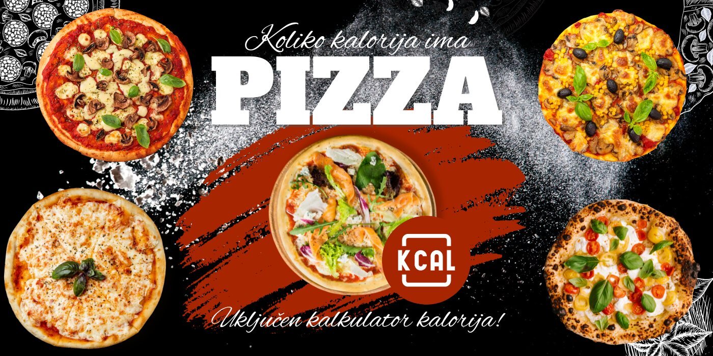 Koliko kalorija ima pizza? Interaktivni kalkulator kalorija pizze!