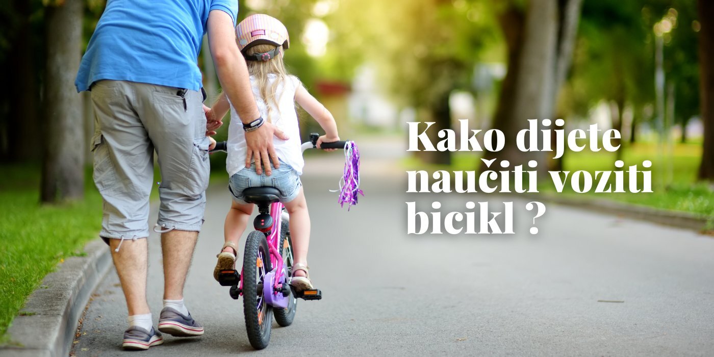 Kako dijete naučiti voziti bicikl?